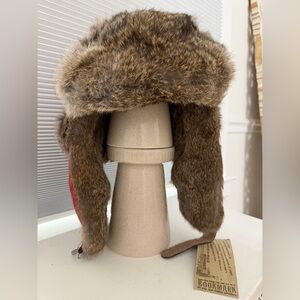 NWT Mad Bomber hat size M
